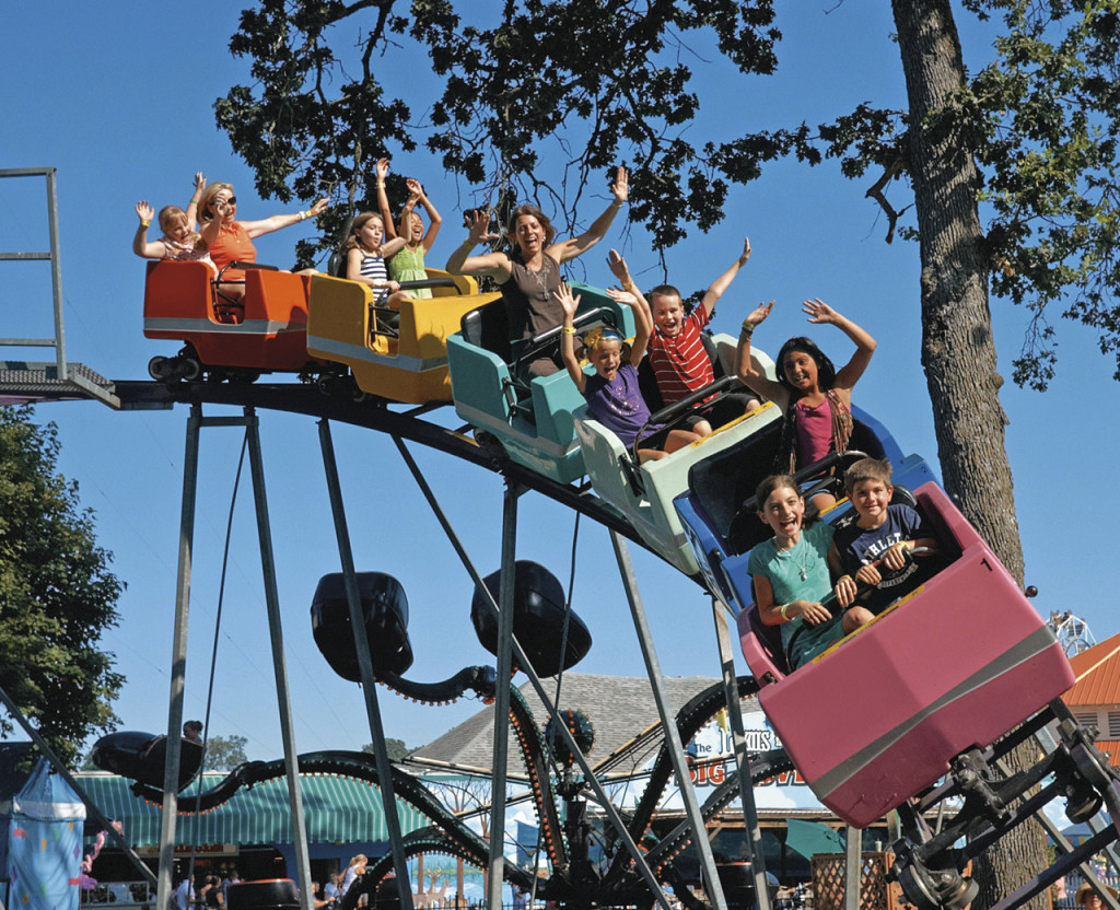 Roller coaster Amusement Oaks park Portland Truly Hand Picked
