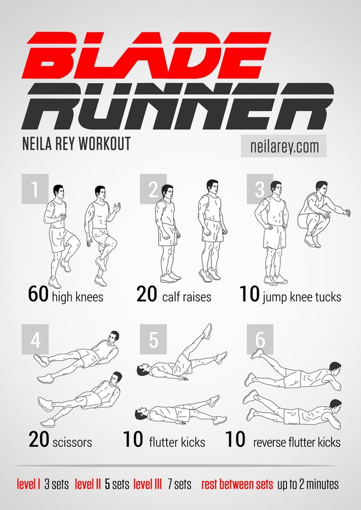 Blade Runner exercises for runners