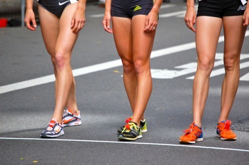 Toned Muscles legs of runners