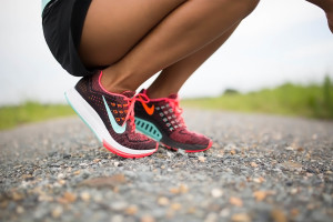 Nike Running Fit women legs Nike runners