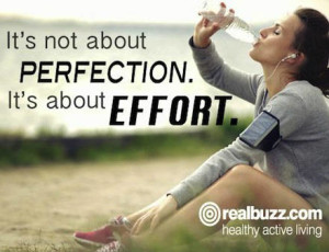 Runners motivation quotes Its all about effort