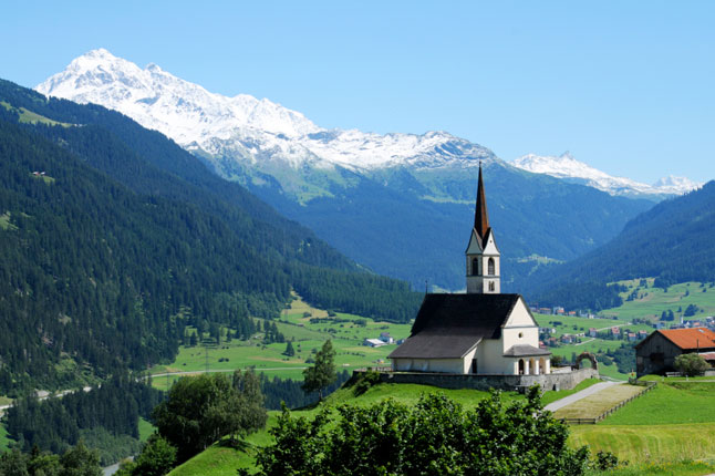 Switzerland alps Scenic captured