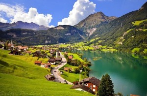 Beautiful Switzerland landscape