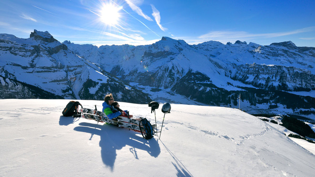 Skiing Switzerland Titlis