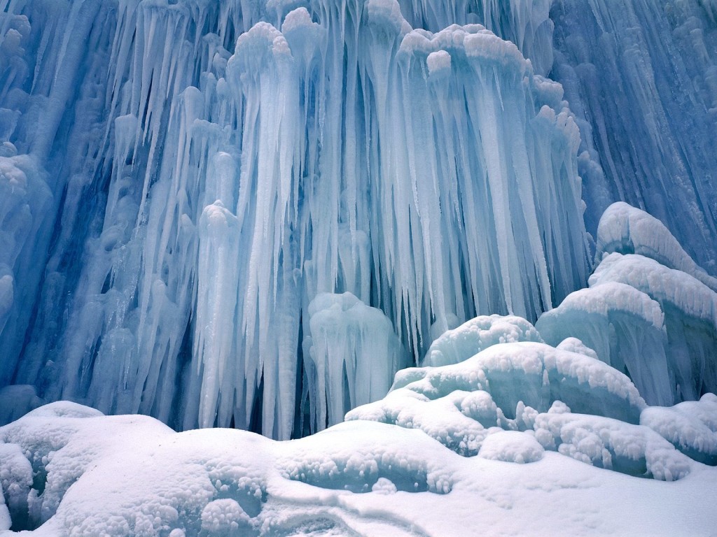 Frozen Waterfalls winter wallpapers