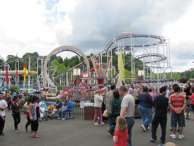 Rides at Oaks park Portland - Truly Hand Picked