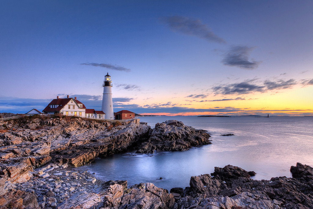 Lighthouse Portland Maine from Flickr gaensler