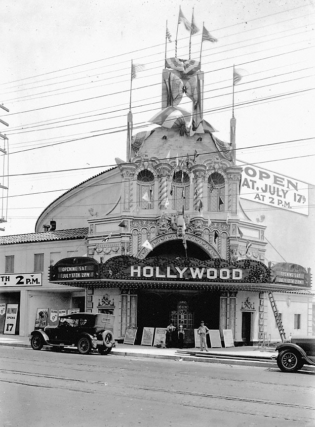 Hollywood Theater Vintage shot Hollywood theater Portland oregon
