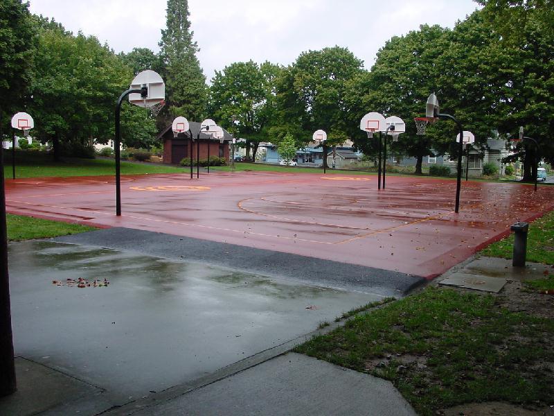 Basketball court Irving park Portland