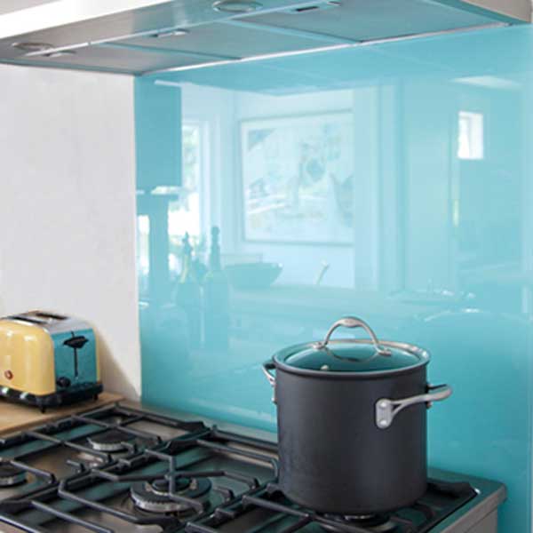 30 Artistic Kitchen Backsplash Design with Paint Glass