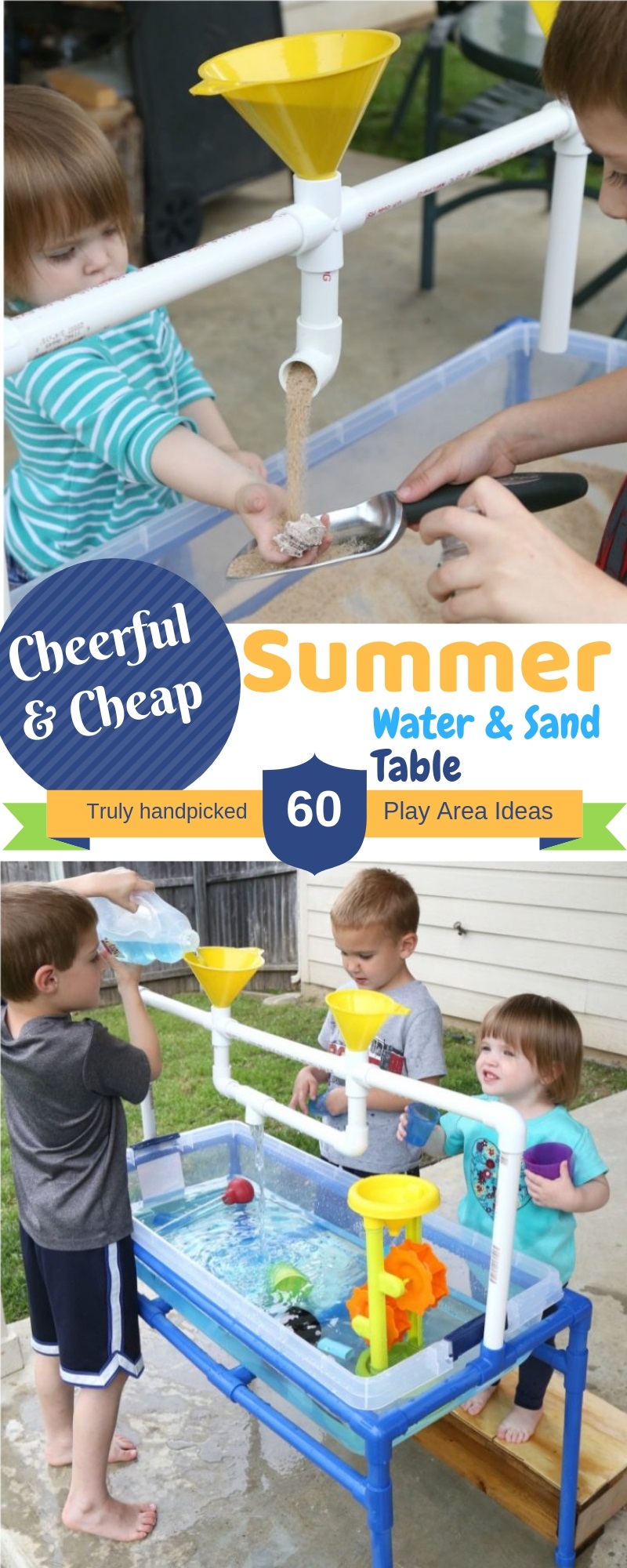 Cheap PVC Pipe Stand for Summer Water and Sand Table
