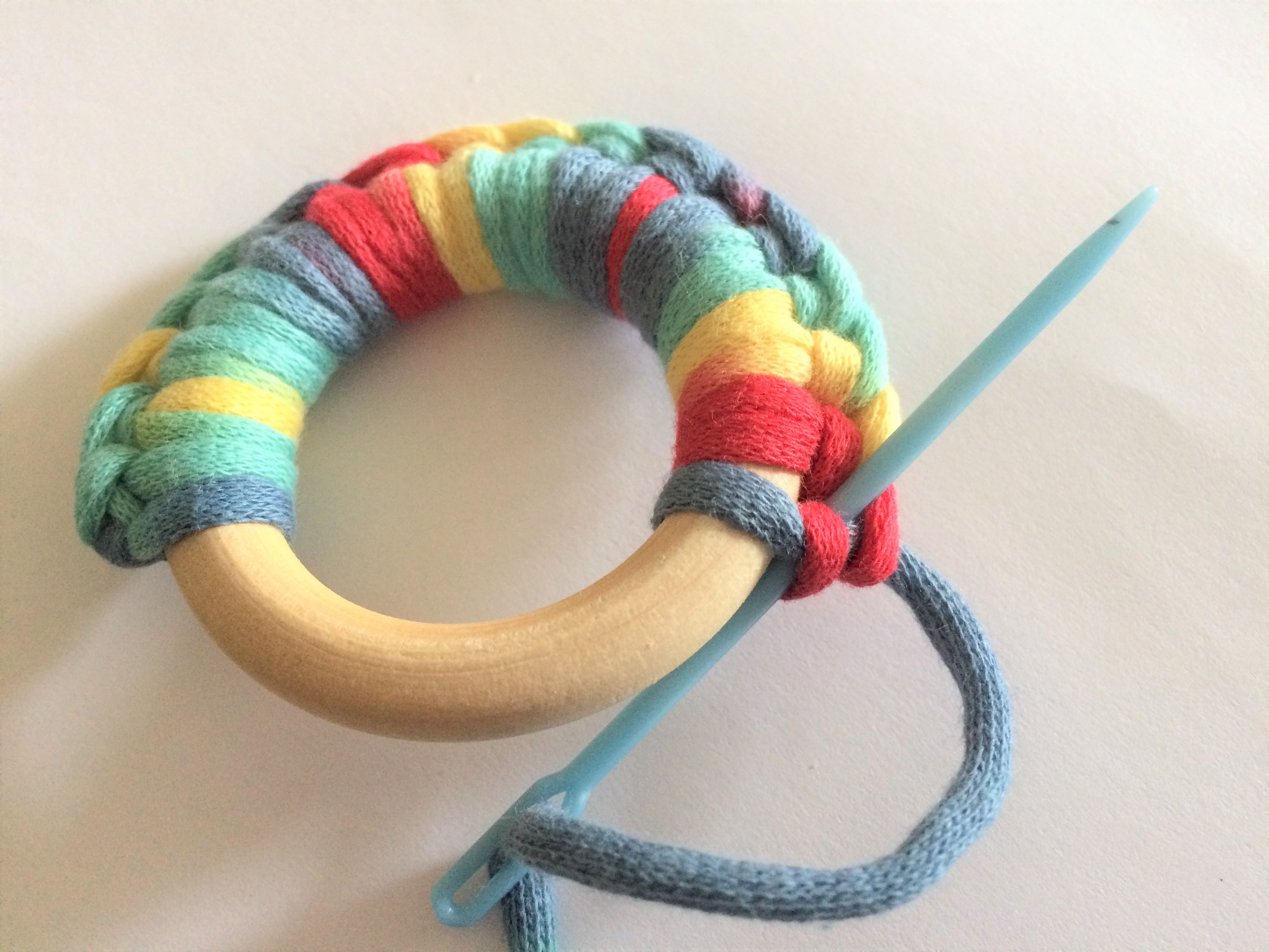 4 Crochet and Wooden Baby Teether Truly Hand Picked