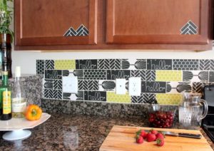 15 DIY Simple DecalsMade Kitchen Backsplash