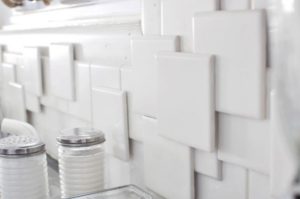 40 DIY Tiles Kitchen Backsplash with a 3D Effect