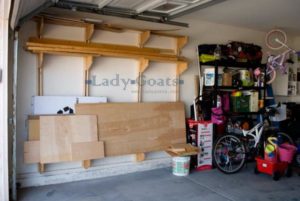 35 DIY WallMounted Lumber Racks for Garage
