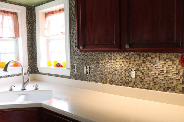 14 Easy DIY TilesMade Kitchen Backsplash
