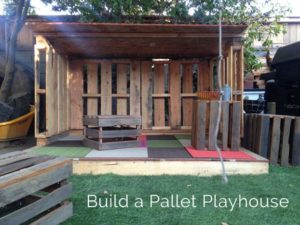 34 Inexpensive Palletmade DIY Playhouse