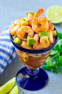 New Year Food Ideas Mexican Cocktail Shrimp