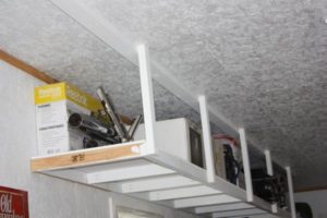 34 Overhead Shelve as Perfect Garage Storage