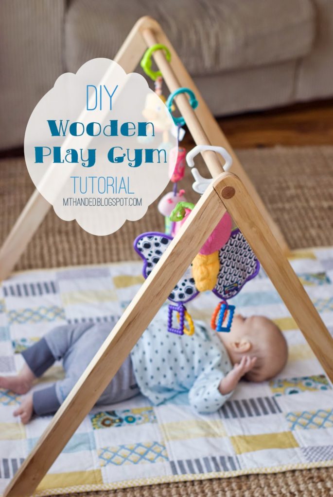 10 Wooden Baby Gym Tutorial