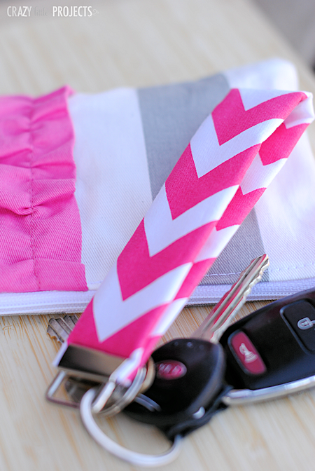 Easy Sewing Projects for Beginners: Key Fob & Zipper Pouch Tutorials