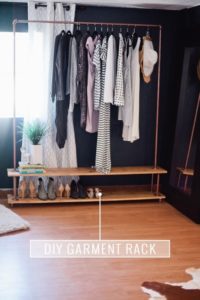 4 Super Chic Closet Organization with Rolling Garment Rack with Racks for the Quick Access