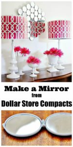 15 Superbly Creative MidCentury Inspired Pocket Mirror Creation with DIY Mirror Compacts