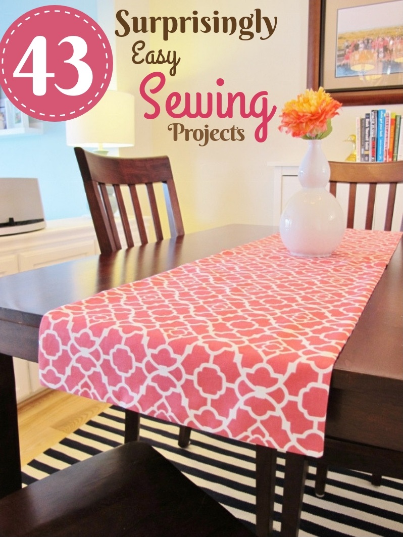 Surprisingly Easy to Make Sewing Projects – Table Runner Cloth