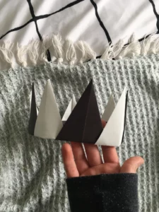 DIY Abstract Paper Crown Craft