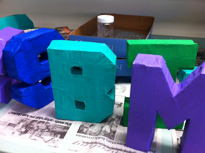 Apex Elementary Art: Paper Mache Alphabets