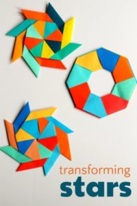 Super Creative Transforming Ninja Star Origami Paper Craft