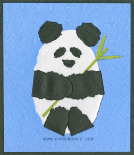 Construction Paper Giant panda