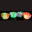 Coffee Filter Candle Bowls for Colorful Lighting