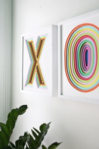 Abstract Colorful Wall Art with Foam Sheet