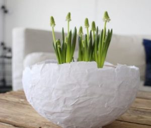 DIY Paper Mache Egg Shell Craft