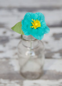 2 MInutes Paper Craft: Simple and Quick Crepe Flower