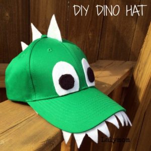 DIY Super Cool Dino Hat for Boys