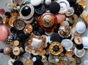 DIY Statement Ring Craft with Large Buttons