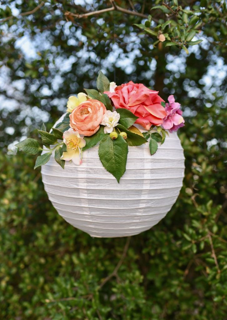 Make Flower Paper Lanterns in Minutes: Tutorial