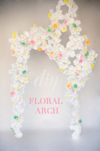 DIY Paper Craft: Beautiful Floral Arch with Paper Blooms