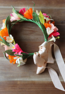 Dreamy Floral Crown-DIY Paper Flower Craft