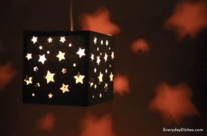 Easy DIY Stary Paper Lantern