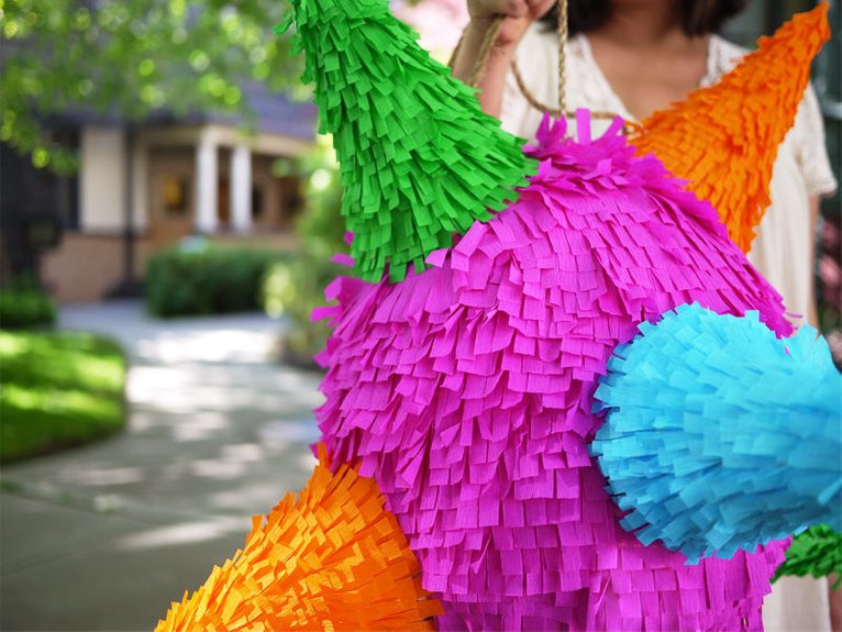 DIY Piñata: Paper Mache Craft for Birthday Party – Hanging Pinata Star