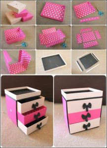 Classy Storage Drawer Box: An Easy Paper Craft