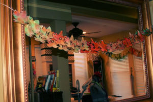 DIY Coffee Filter Fall Leaves Garland Craft Tutorial