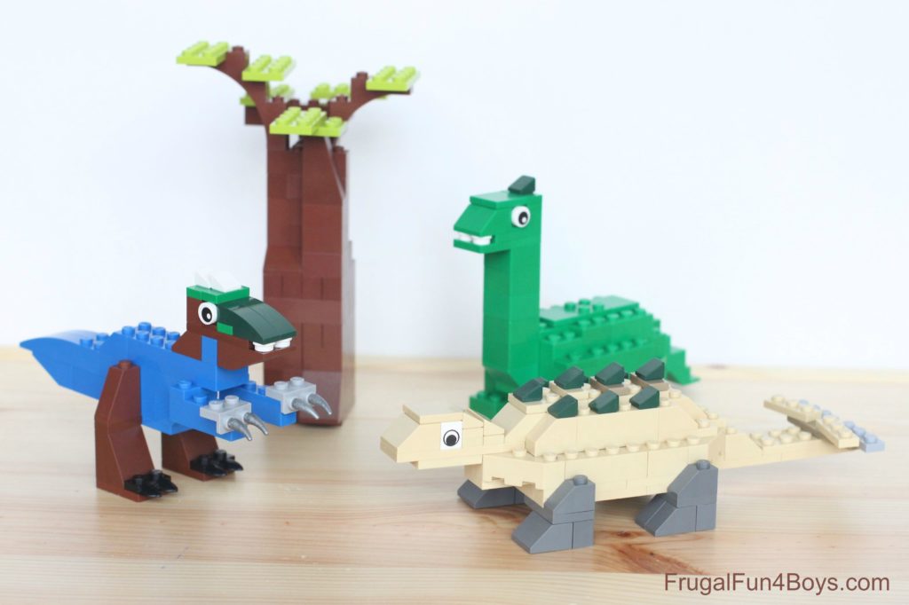 Dinosaur Lego Building structure Game for Kids