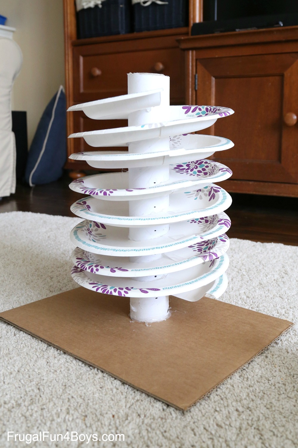 Did you know you can make Spiral Marble tracks with Plate Plates - Easy