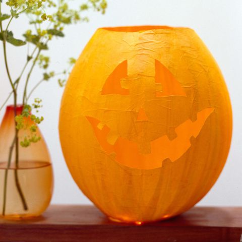 How To Make A Paper Lantern For Halloween
