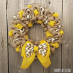 DIY St. Patrick’s Day Craft: Burlap Wreath Project