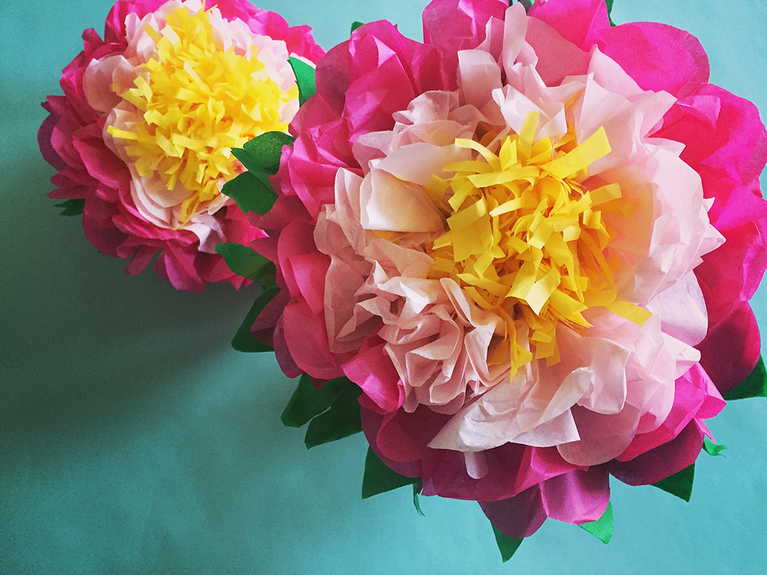 how-to-make-a-tissue-paper-flower-paper-flower-crafts-truly-hand-picked